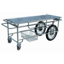 Edelstahl Krankenhaus Stretcher Trolley für Patiententransfer (G-4)